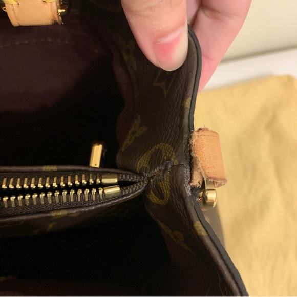 Authentic Louis Vuitton Montaigne BB hand bag purse *please read* - Picture 7 of 9